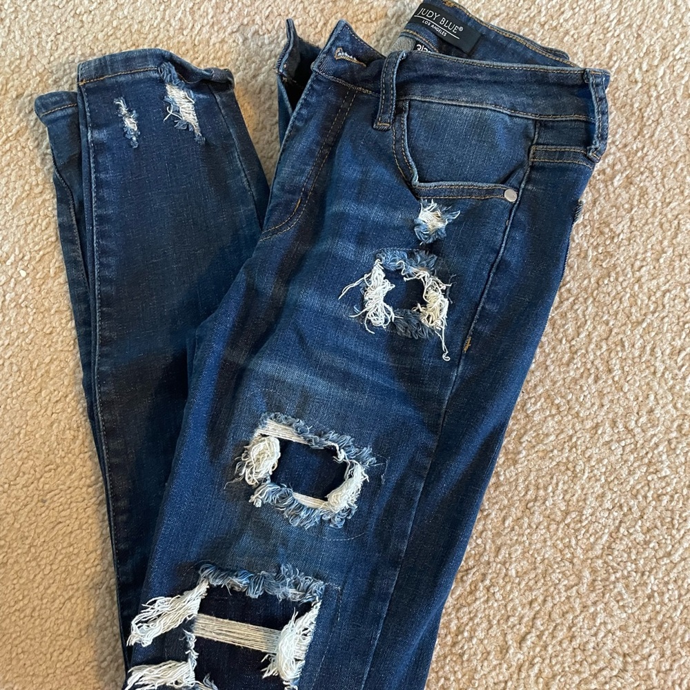 Judy Blue Distressed Jeans